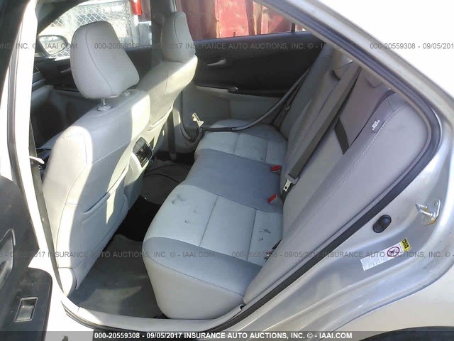 4T4BF1FK0CR205807 - 2012 TOYOTA CAMRY SE/LE/XLE 银色 照片 8