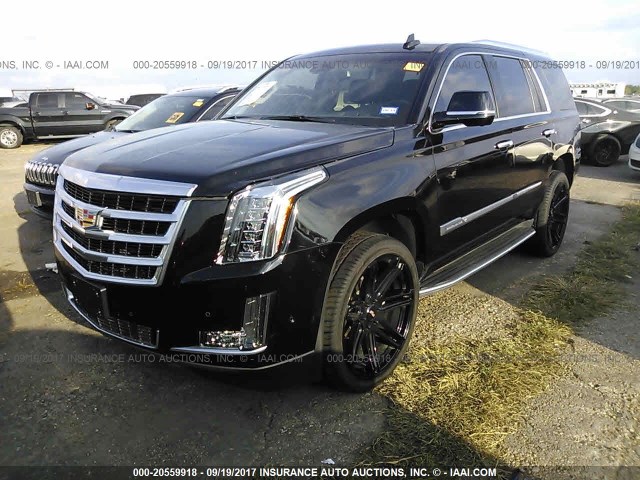 1GYS3BKJ0HR162858 - 2017 CADILLAC ESCALADE LUXURY Qara foto 2