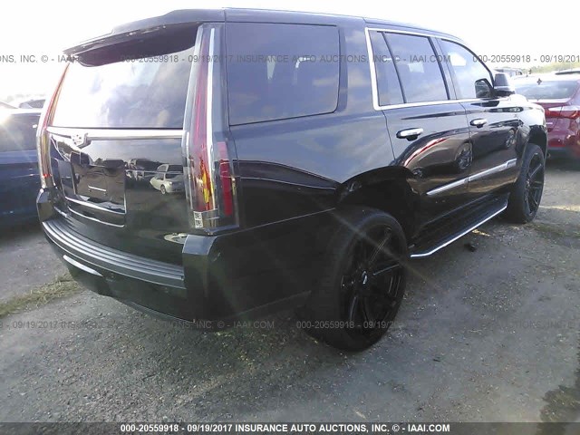 1GYS3BKJ0HR162858 - 2017 CADILLAC ESCALADE LUXURY BLACK photo 4