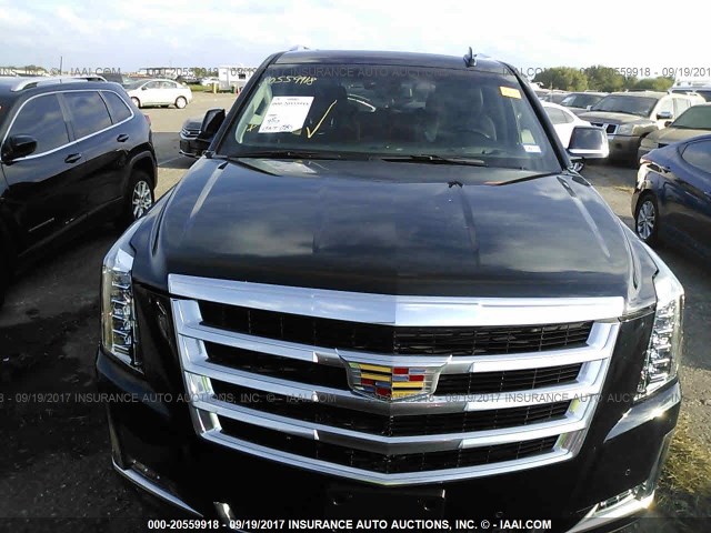 1GYS3BKJ0HR162858 - 2017 CADILLAC ESCALADE LUXURY BLACK photo 6