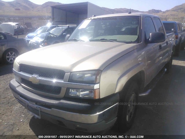 2GCEK13T551206499 - 2005 CHEVROLET SILVERADO K1500 GOLD photo 2