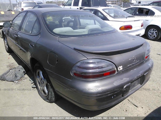 1G2WK52J31F104539 - 2001 PONTIAC GRAND PRIX SE BROWN photo 3