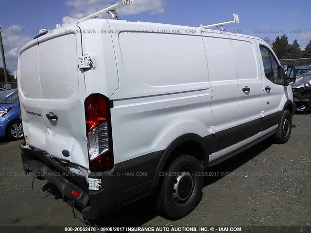 1FTNR1ZM7FKA78926 - 2015 FORD TRANSIT T-250 WHITE photo 4