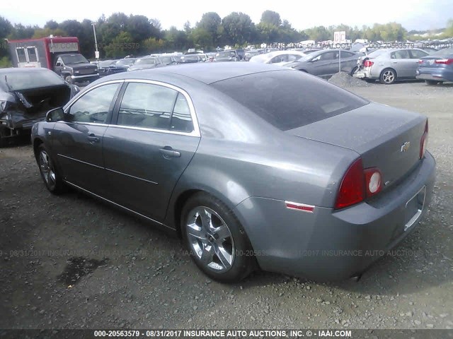 1G1ZH57B384278389 - 2008 CHEVROLET MALIBU 1LT 灰色 照片 3