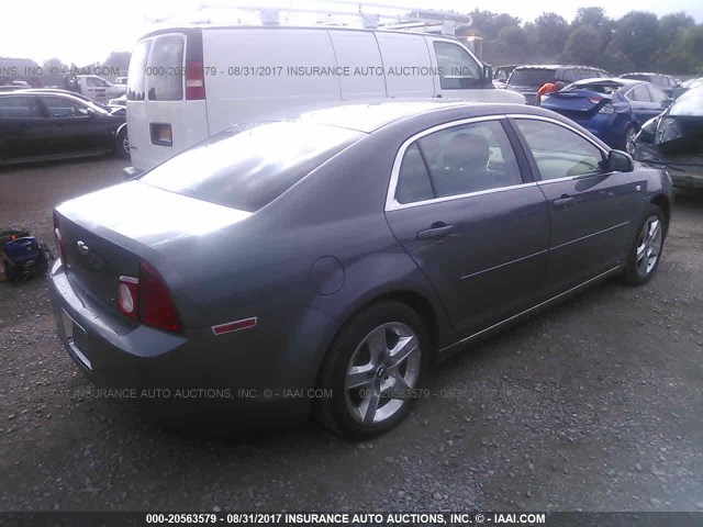 1G1ZH57B384278389 - 2008 CHEVROLET MALIBU 1LT 灰色 照片 4