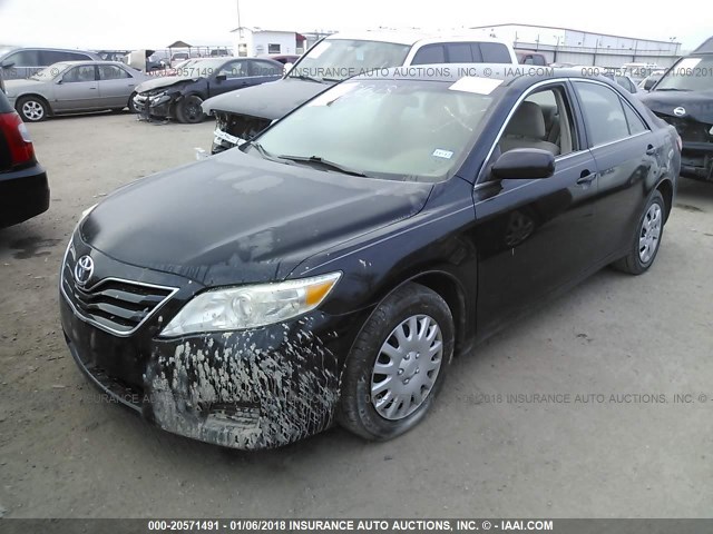4T4BF3EK1AR047357 - 2010 TOYOTA CAMRY SE/LE/XLE 黑色 照片 2