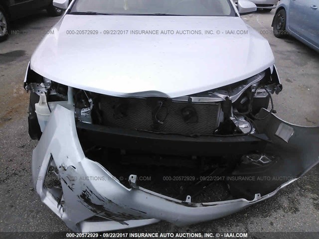 4T1BF1FK7CU500123 - 2012 TOYOTA CAMRY SE/LE/XLE SILVER photo 6