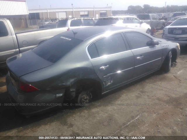 1G4HD57267U215165 - 2007 BUICK LUCERNE CXL GRAY photo 4