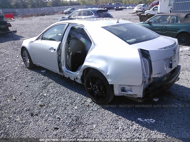 1G6DS5EV6A0111475 - 2010 CADILLAC CTS PREMIUM COLLECTION SILVER photo 3