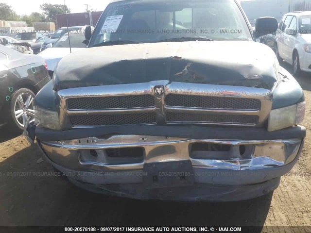 1B7HC13Z3WJ215126 - 1998 DODGE RAM 1500 GREEN photo 6