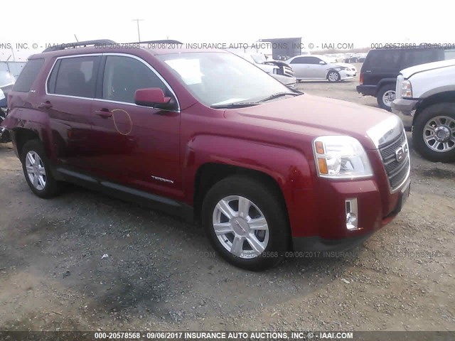 2GKFLWEK0F6342308 - 2015 GMC TERRAIN SLE RED photo 1