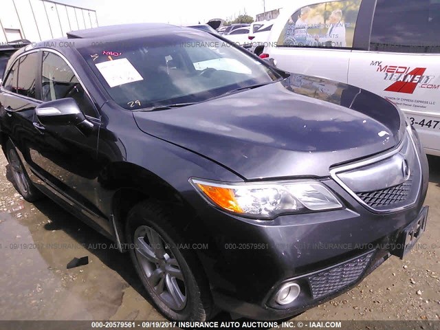 5J8TB3H54DL001957 - 2013 ACURA RDX TECHNOLOGY BLACK photo 1