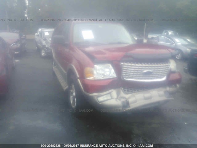 1FMFU17L54LB83027 - 2004 FORD EXPEDITION EDDIE BAUER RED photo 1