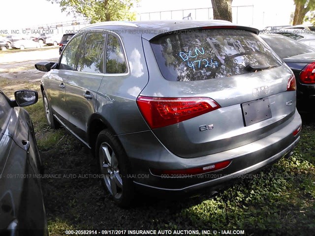 WA1LFAFP0CA062304 - 2012 AUDI Q5 PREMIUM PLUS SILVER photo 3