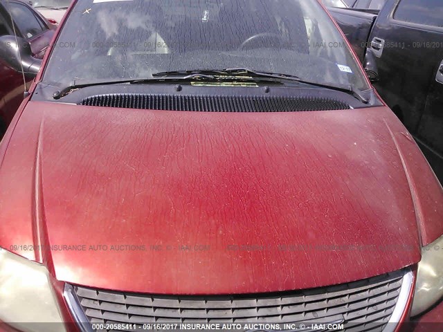 2C4GP54L04R596430 - 2004 CHRYSLER TOWN & COUNTRY TOURING RED photo 6