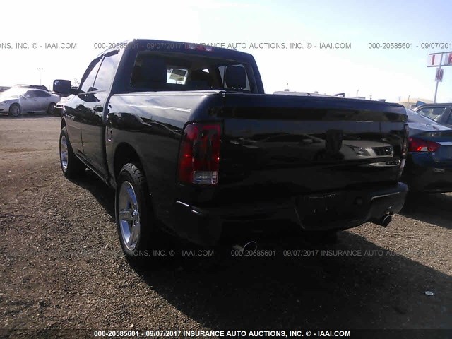 1C6RD6KT6CS211967 - 2012 DODGE RAM 1500 ST BLACK photo 3