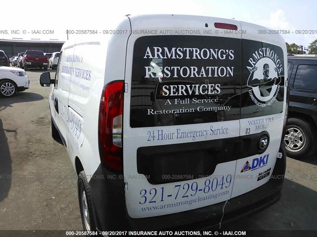 ZFBERFATXF6A13552 - 2015 RAM PROMASTER CITY  白色 照片 3