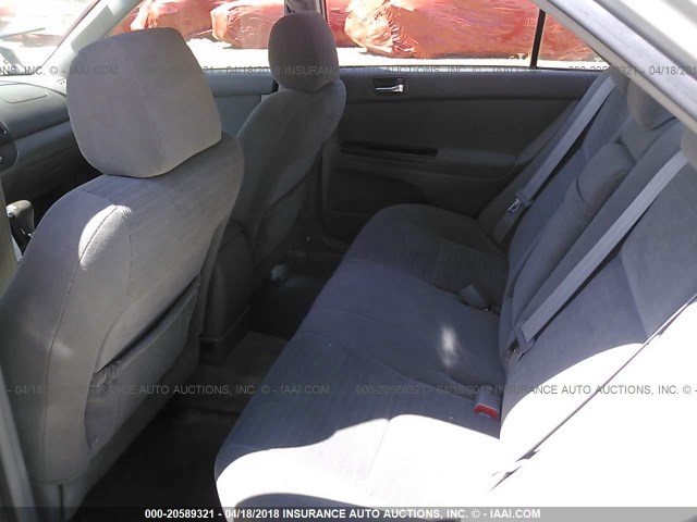 4T1BE32K35U424245 - 2005 TOYOTA CAMRY LE/XLE/SE 银色 照片 8