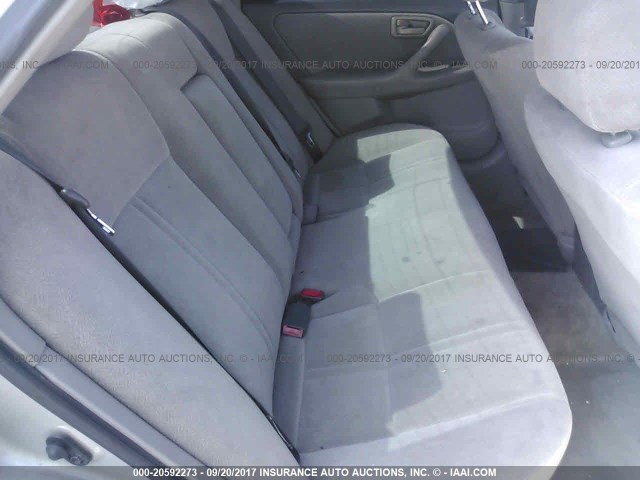 4T1BG22K91U115698 - 2001 TOYOTA CAMRY CE/LE/XLE SILVER photo 8
