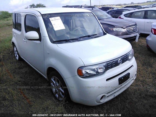 JN8AZ2KR8BT202561 - 2011 NISSAN CUBE S/SL/KROM WHITE photo 1