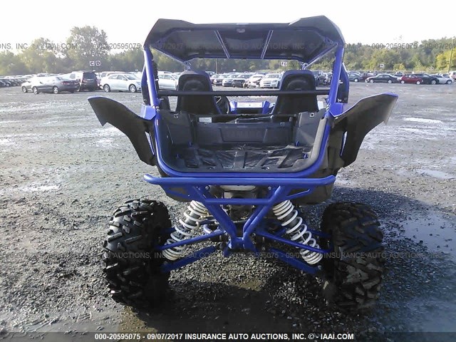 5Y4AN03Y7GA100714 - 2016 YAMAHA YXZ1000 BLUE photo 6