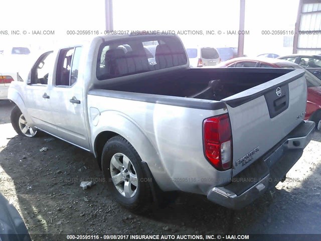 1N6AD0EV5DN721482 - 2013 NISSAN FRONTIER S/SV/SL/PRO-4X GRAY photo 3