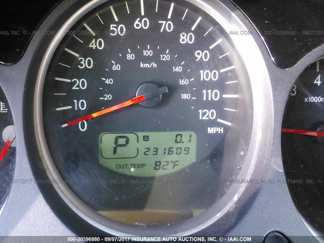 JF1SG67666H720243 - 2006 SUBARU FORESTER 2.5X LL BEAN BLACK photo 7