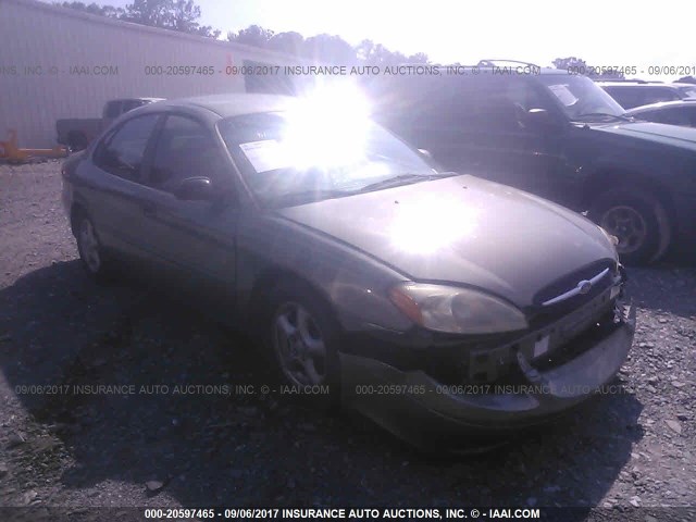 1FAFP55U62A231289 - 2002 FORD TAURUS SES GRAY photo 1