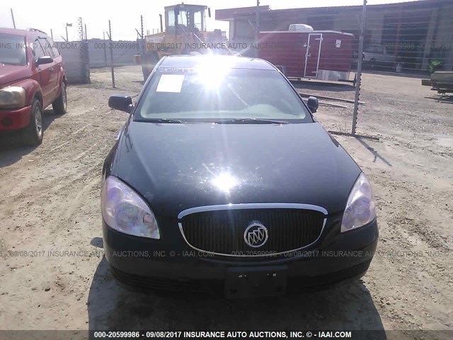 1G4HR57Y06U148289 - 2006 BUICK LUCERNE CXL BLACK photo 6