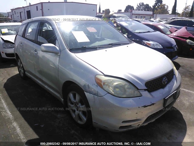 2T1KY32E63C153844 - 2003 TOYOTA COROLLA MATRIX XRS SILVER photo 1
