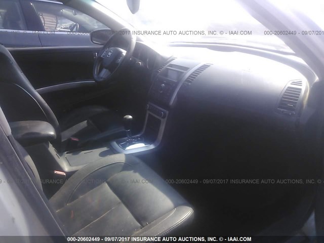 1N4BA41E77C832926 - 2007 NISSAN MAXIMA SE/SL SILVER photo 5