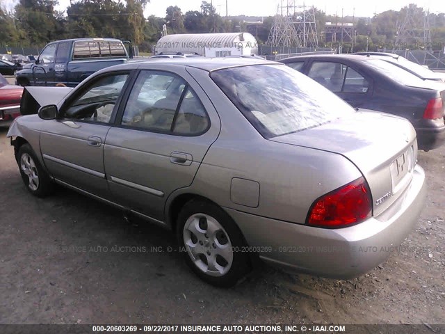 3N1CB51D05L549314 - 2005 NISSAN SENTRA 1.8/1.8S BEIGE photo 3