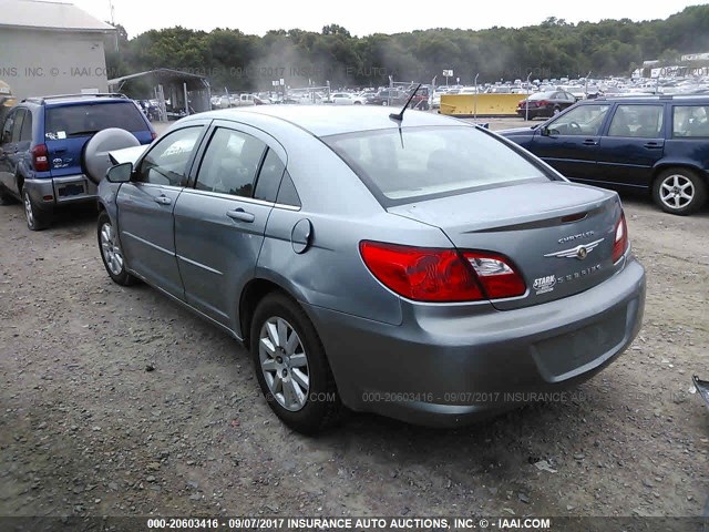 1C3CC4FB6AN166293 - 2010 CHRYSLER SEBRING TOURING GRAY photo 3