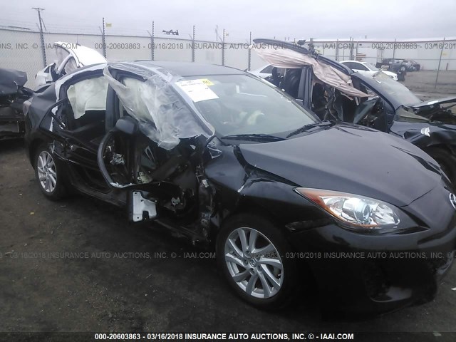 JM1BL1V74C1573736 - 2012 MAZDA 3 I BLACK photo 6