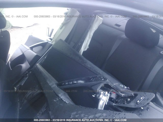 JM1BL1V74C1573736 - 2012 MAZDA 3 I BLACK photo 8