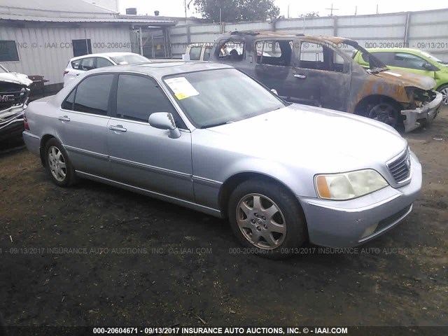 JH4KA96582C004164 - 2002 ACURA 3.5RL SILVER photo 1