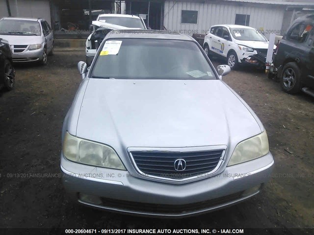 JH4KA96582C004164 - 2002 ACURA 3.5RL SILVER photo 6