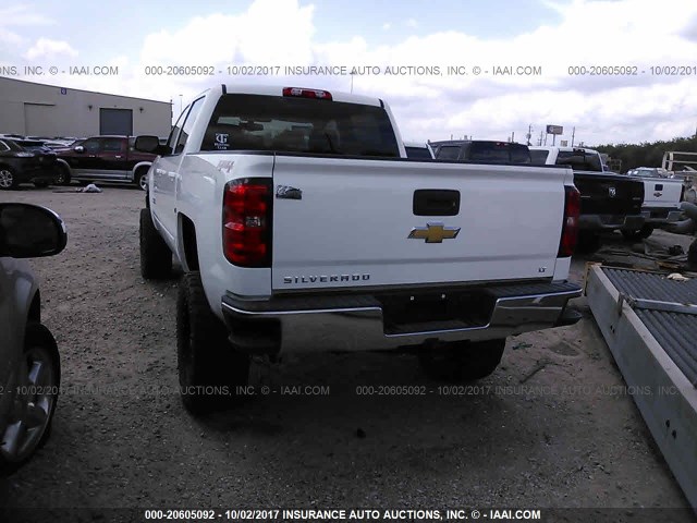 3GCUKREC7GG379975 - 2016 CHEVROLET SILVERADO K1500 LT WHITE photo 3