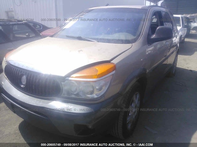 3G5DA03E55S562649 - 2005 BUICK RENDEZVOUS CX/CXL GOLD photo 2