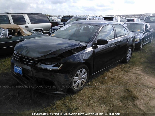3VW2B7AJ4HM361756 - 2017 VOLKSWAGEN JETTA S 黑色 照片 2