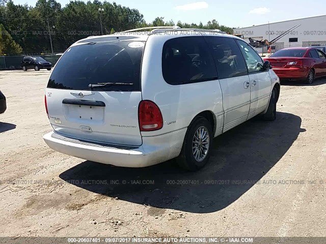 1C4GP64L4XB625209 - 1999 CHRYSLER TOWN & COUNTRY LIMITED WHITE photo 4