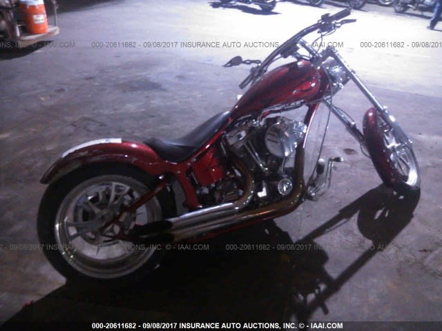 AC218914MD - 2005 CUSTOM MOTORCYCLE  MAROON photo 4