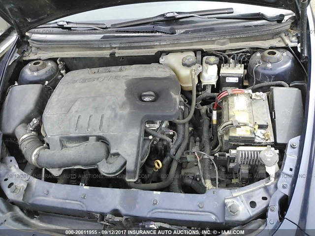 1G1ZC5E02CF320077 - 2012 CHEVROLET MALIBU 1LT 蓝色 照片 10