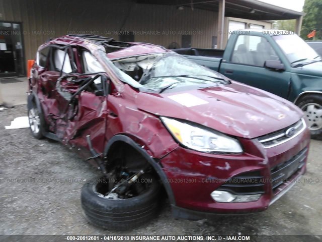 1FMCU0J99FUC68833 - 2015 FORD ESCAPE TITANIUM RED photo 6