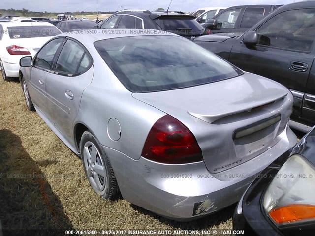 2G2WP552261133468 - 2006 PONTIAC GRAND PRIX Gümüş foto 3