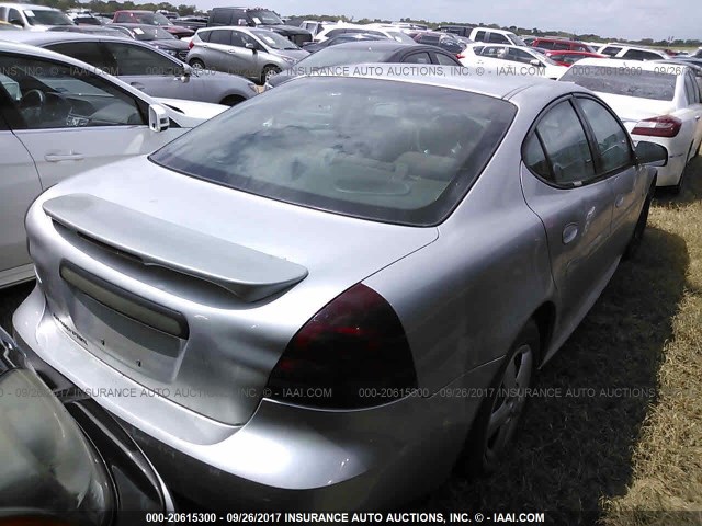 2G2WP552261133468 - 2006 PONTIAC GRAND PRIX Gümüş foto 4