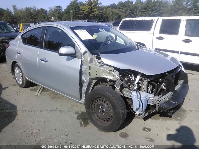 3N1CN7AP1CL830497 - 2012 NISSAN VERSA S/SV/SL SILVER photo 1