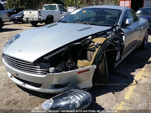 SCFAB01A37GA08055 - 2007 ASTON MARTIN DB9 SILVER photo 6