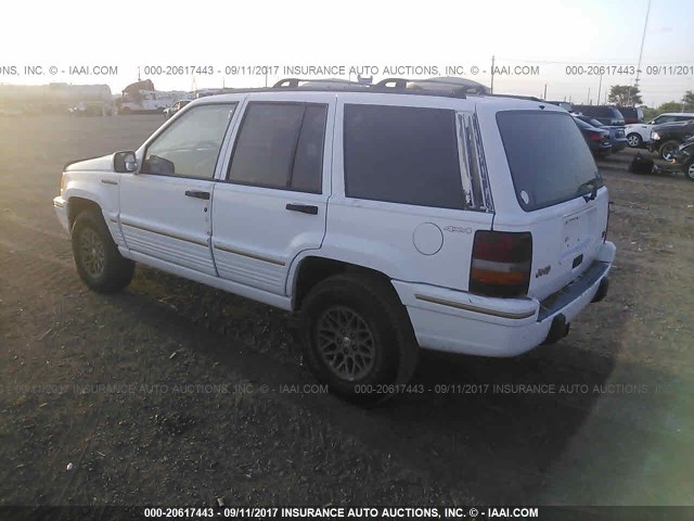 1J4GZ78Y7SC677923 - 1995 JEEP GRAND CHEROKEE LIMITED/ORVIS WHITE photo 3