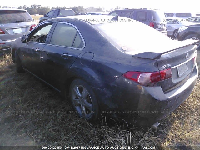 JH4CU2F68CC007207 - 2012 ACURA TSX TECH BLACK photo 3